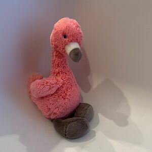 Jellycat Plush Pink Bashful Flamingo Toy